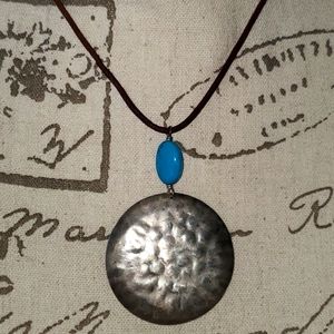 Silpada silver and turquoise necklace